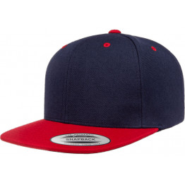Кепка FlexFit 6089MT - Classic Snapback Navy/Red