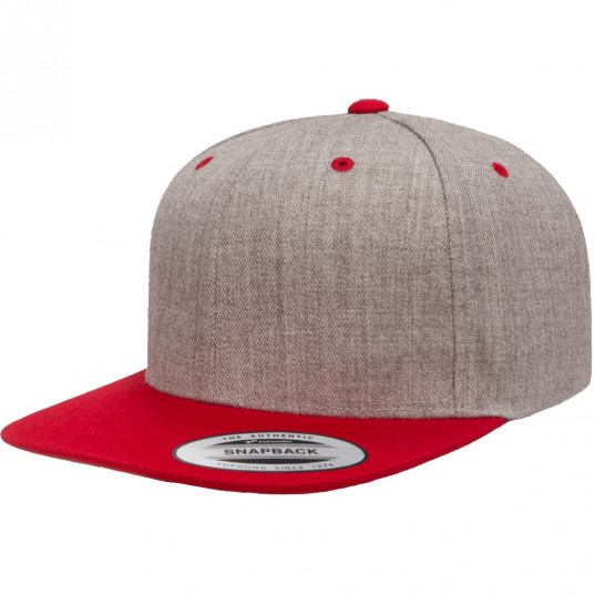 Кепка FlexFit 6089MT - Classic Snapback Heather/Red Кепка FlexFit 6089MT - Classic Snapback Heather/Red