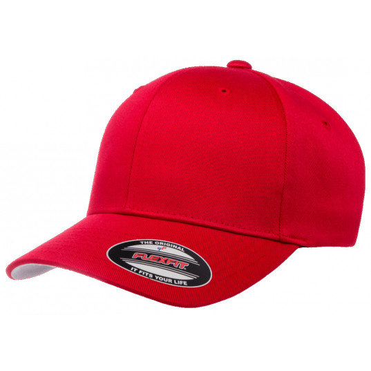 Кепка FlexFit 6277 Wooly Combed Red Кепка FlexFit 6277 Wooly Combed Red